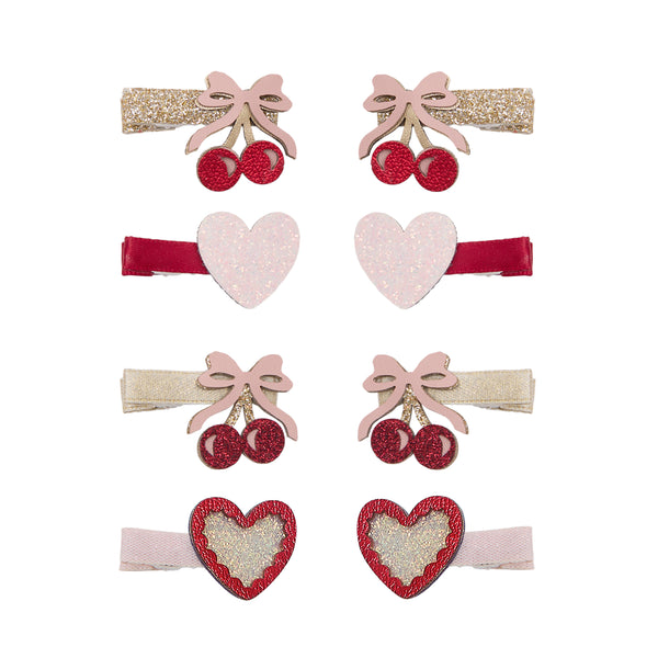 Mimi & Lula - Fancy Cherries Salon Hair Clips