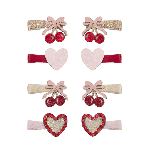 Mimi & Lula - Fancy Cherries Salon Hair Clips