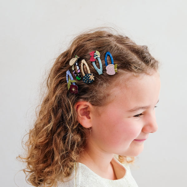 Mimi & Lula - Winter Fruits Mini Hair Clips