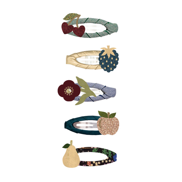 Mimi & Lula - Winter Fruits Mini Hair Clips