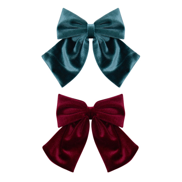 Mimi & Lula - Velvet Agnes Bows