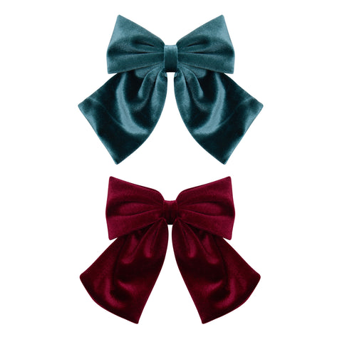 Mimi & Lula - Velvet Agnes Bows