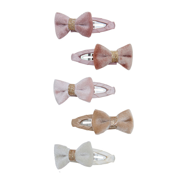 Mimi & Lula - Velvet Tinkerbell Mini Hair Clips