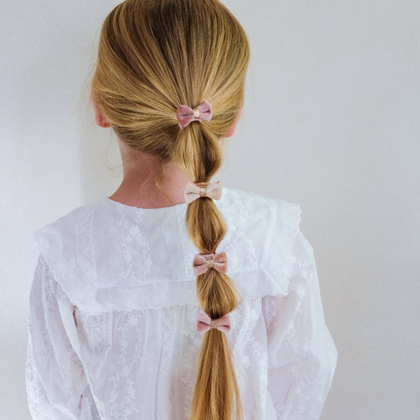 Mimi & Lula - Velvet Tinkerbell Mini Hair Ties