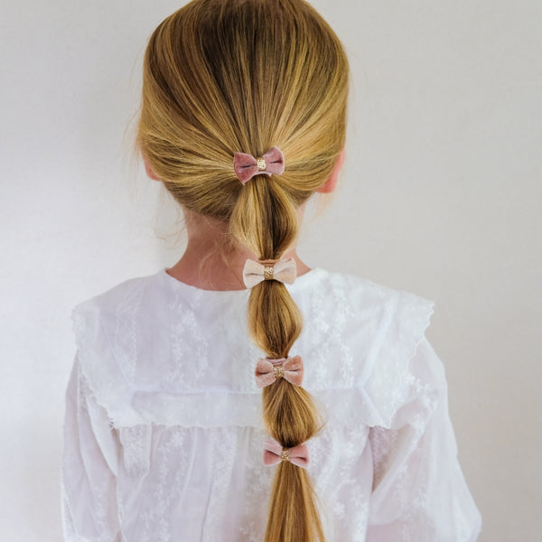 Mimi & Lula - Velvet Tinkerbell Mini Hair Ties