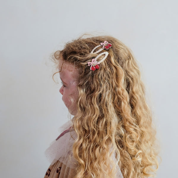 Mimi & Lula - Fancy Cherries Hair Clips