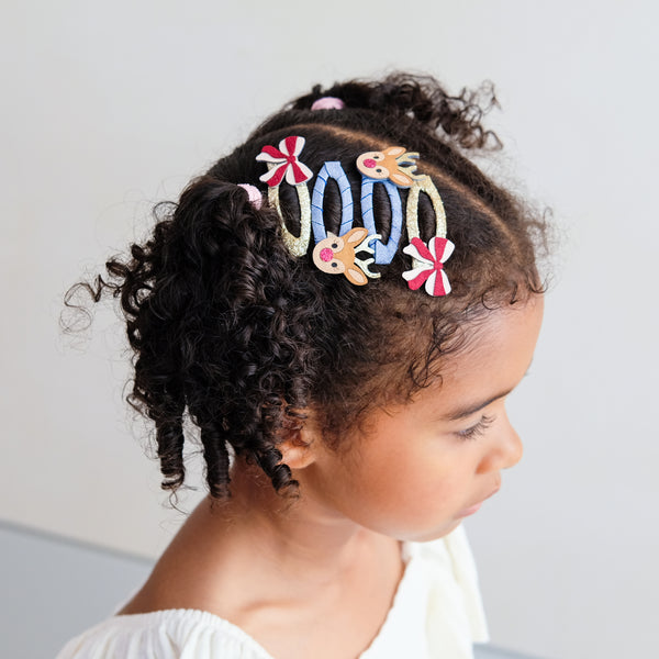 Mimi & Lula - Rudolph And Bow Hair Clips