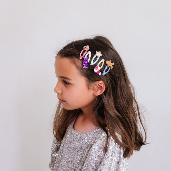 Mimi & Lula - Cosy Christmas Food Mini Hair Clips