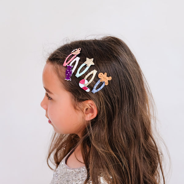 Mimi & Lula - Cosy Christmas Food Mini Hair Clips