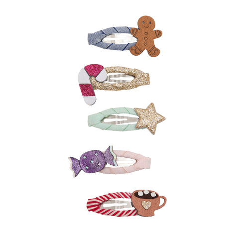 Mimi & Lula - Cosy Christmas Food Mini Hair Clips