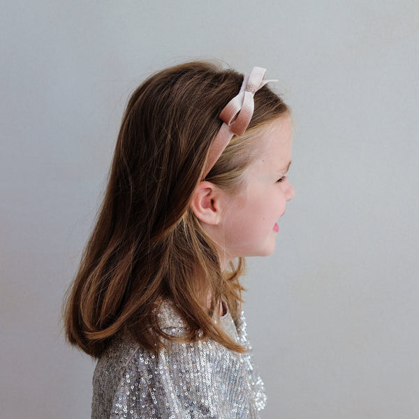 Mimi & Lula - Violet Bow Headband Pink
