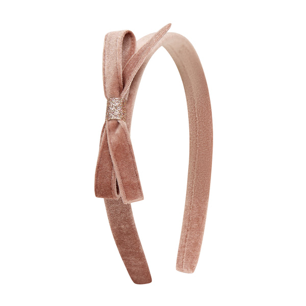Mimi & Lula - Violet Bow Headband Pink