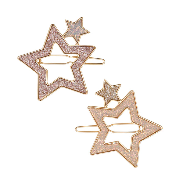 Mimi & Lula - Super Sparkle Star Snap Hair Clips