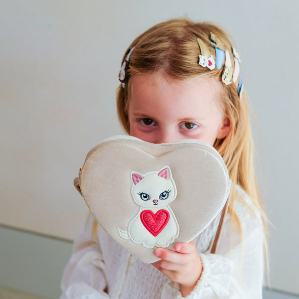 Mimi & Lula - Kitty Heart Bag