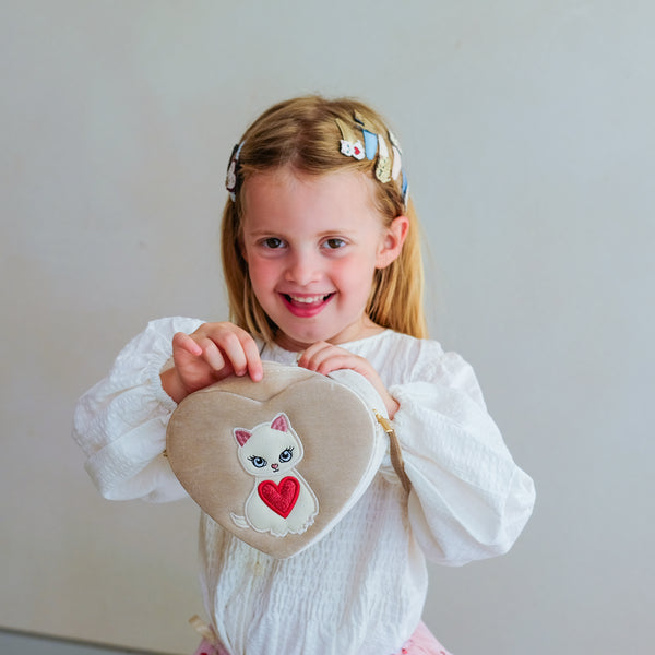 Mimi & Lula - Kitty Heart Bag