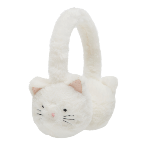 Mimi & Lula - Cream Kitty Cat Earmuffs