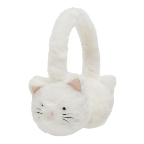 Mimi & Lula - Cream Kitty Cat Earmuffs