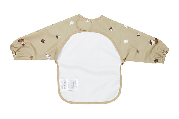 Meyco Baby - Bib with sleeves - Branches Sand