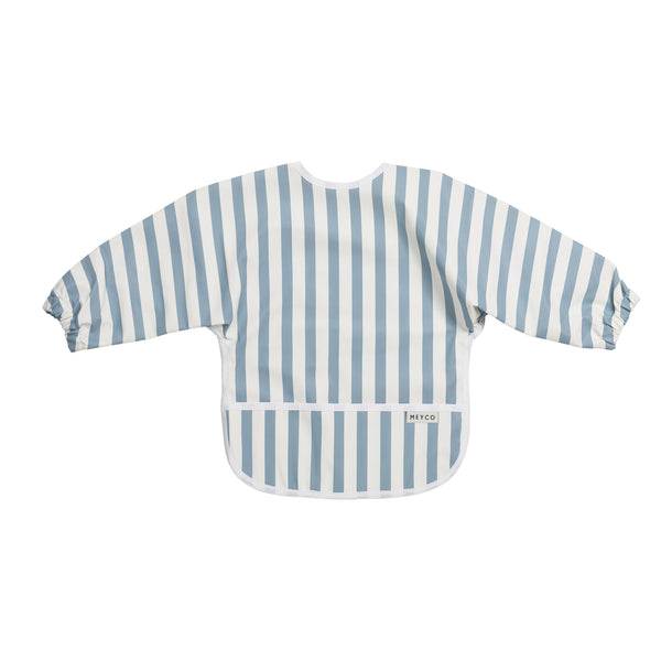 Meyco Baby - Bib with sleeves Flower Multicolour