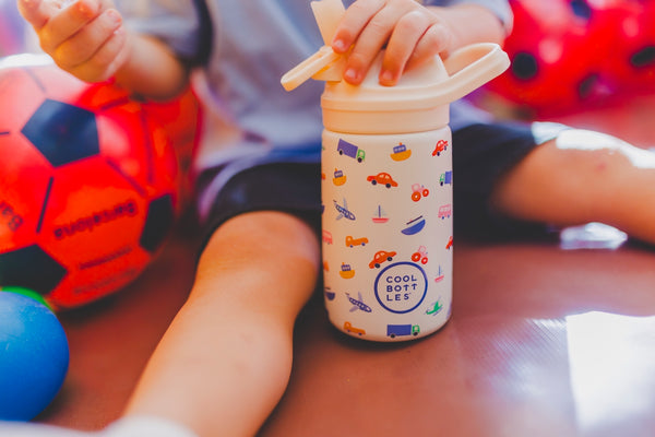 Cool Bottles - Kiddies 350ml - Dreamworld Series - Little Wheels
