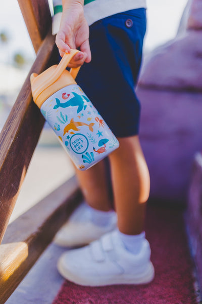 Cool Bottles - Kiddies 350ml - Habitat Series - Underwater World