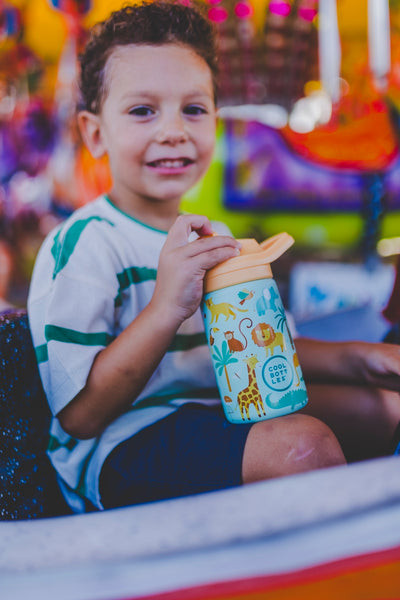 Cool Bottles - Kiddies 350ml - Habitat Series - Wild Crew