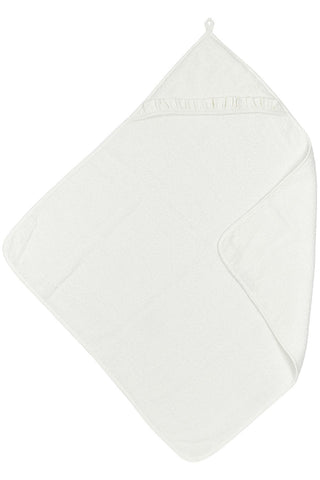 Meyco Baby - Ruffle bathcape terry - Offwhite
