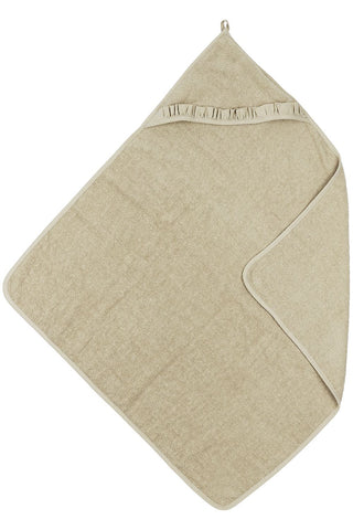 Meyco Baby - Ruffle bathcape terry - Sand