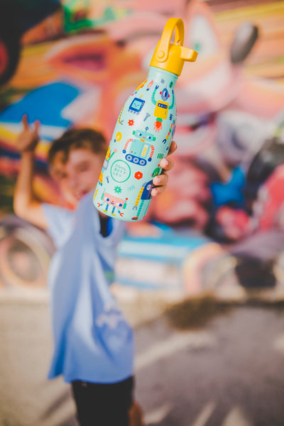 Cool Bottles - Kids 500ml -Discovery Series - Short Circuit