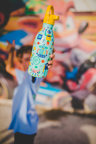 Cool Bottles - Kids 500ml -Discovery Series - Short Circuit