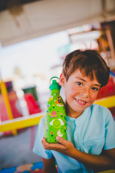 Cool Bottles - Kids 500ml -Explorer Series - Rolling Skaters
