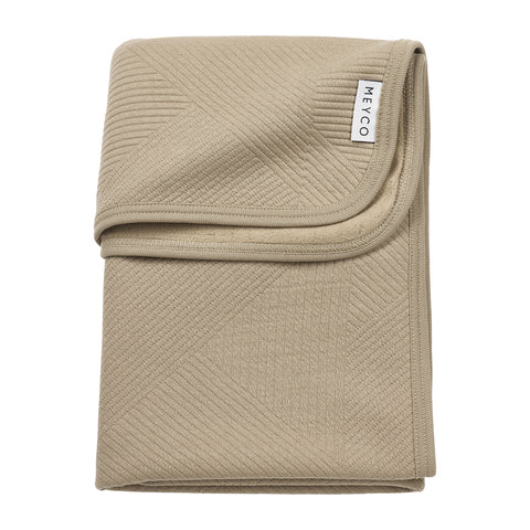 Meyco Baby - Blanket Pure Flannel Taupe
