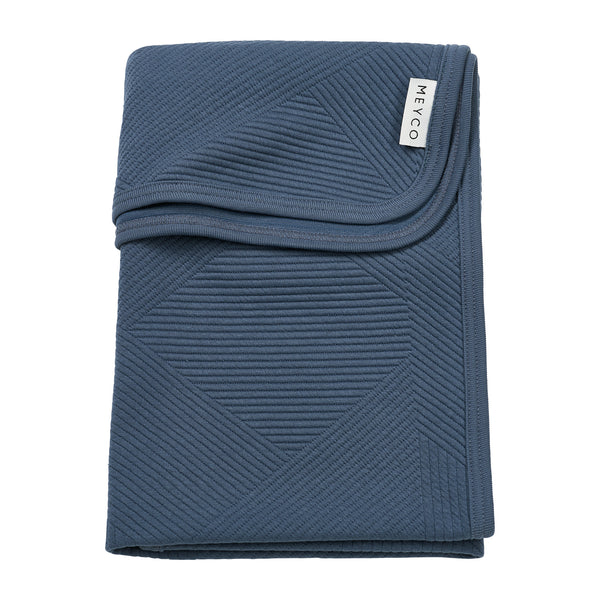 Meyco Baby - Blanket Pure Indigo