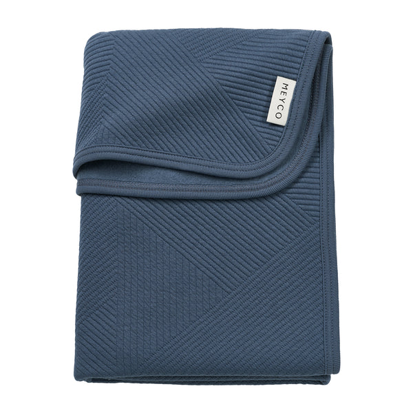 Meyco Baby - Blanket Pure Flannel Indigo