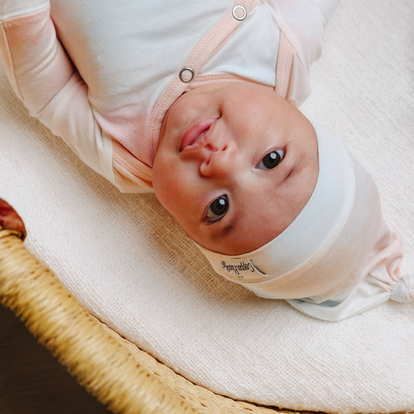 Copper Pearl - Nova Top Knot Hat