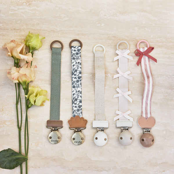 Elodie Details - Pacifier Clip Wood - All About Bows