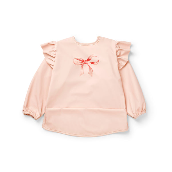 Elodie Details - Longsleeved Baby Bib - Rosy Bow