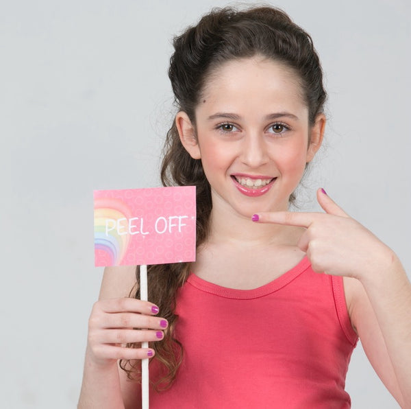 Miss Nella - Peel Off Nail Polish - Little Poppet - Purple