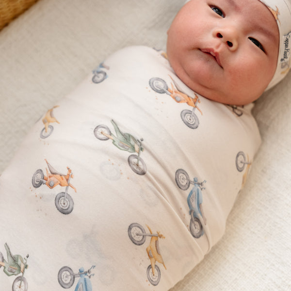 Copper Pearl - Ryder Swaddle Blanket