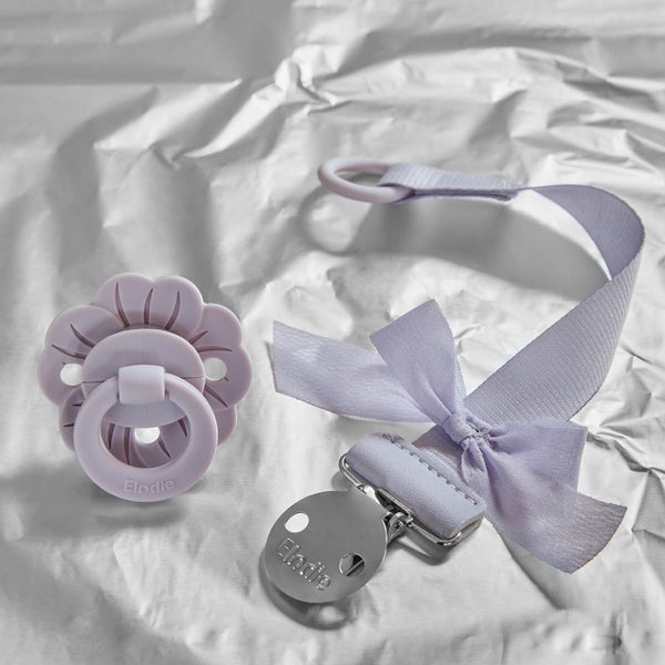 Elodie Details - Pacifier Clip - Lavender Love