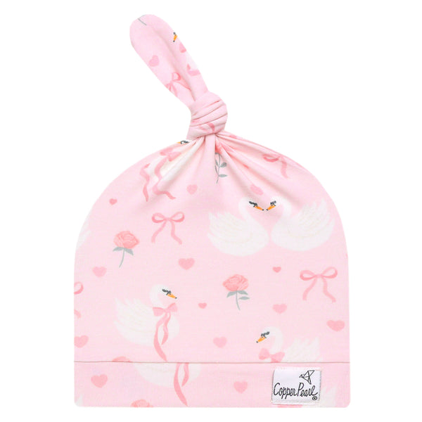 Copper Pearl - Adelia Top Knot Hat