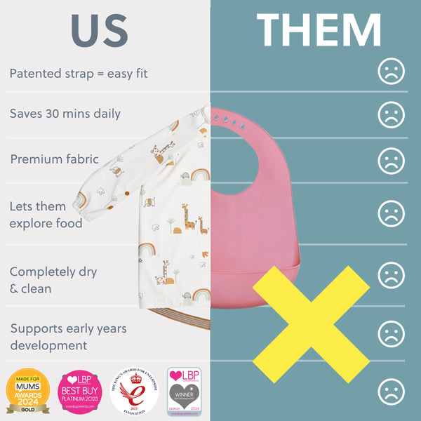 Bibado - Coverall Weaning Bib - Peppa Pig