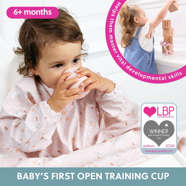 Bibado - Sippit™ Silicone Trainer Cup 2-Pack: Blush