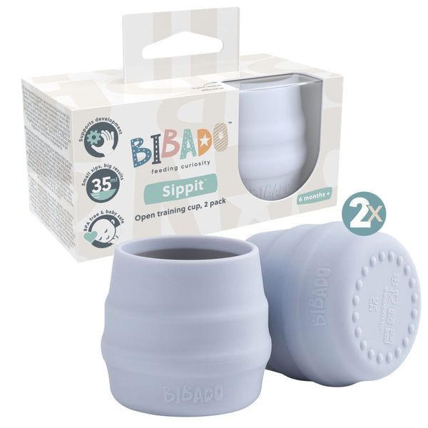 Bibado - Sippit™ Silicone Trainer Cup 2-Pack: Mist