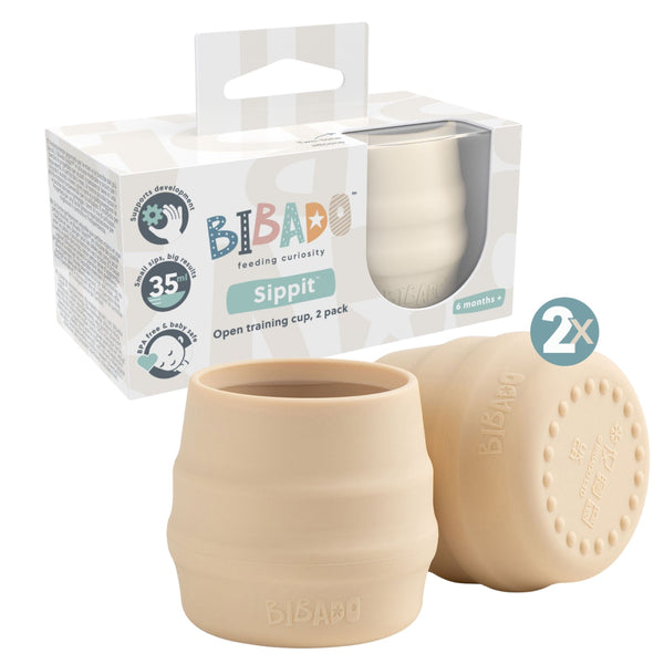 Bibado - Sippit™ Silicone Trainer Cup 2-Pack: Fawn
