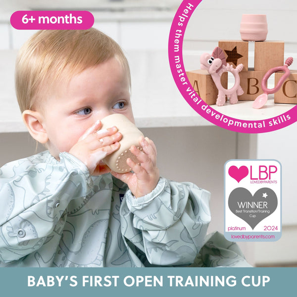 Bibado - Sippit™ Silicone Trainer Cup 2-Pack: Fawn