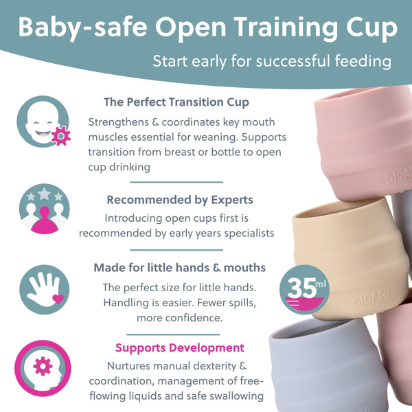 Bibado - Sippit™ Silicone Trainer Cup 2-Pack: Fawn