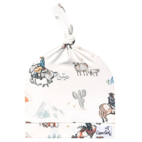 Copper Pearl - Boone Top Knot Hat