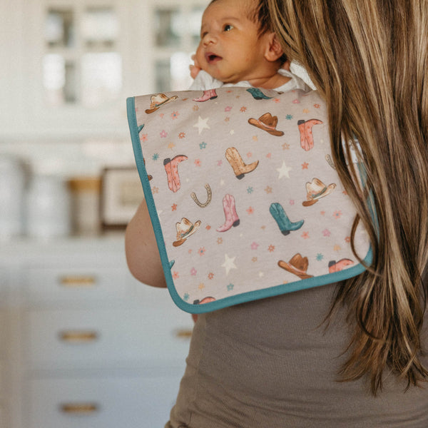 Copper Pearl - Cheyenne Burp Cloth
