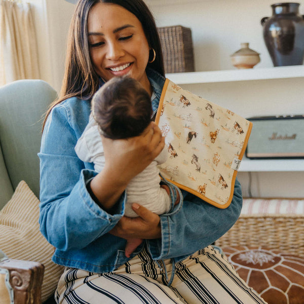 Copper Pearl - Cheyenne Burp Cloth